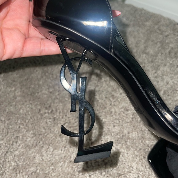 Ysl Opyum Heel Sandals all black - Picture 6 of 10